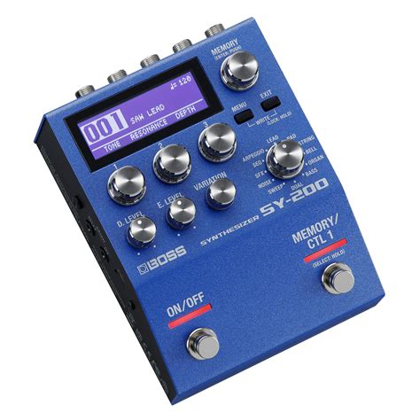 boss electric guitar synthesizer sy-300 pedal box|boss sy200 vs sy 300.